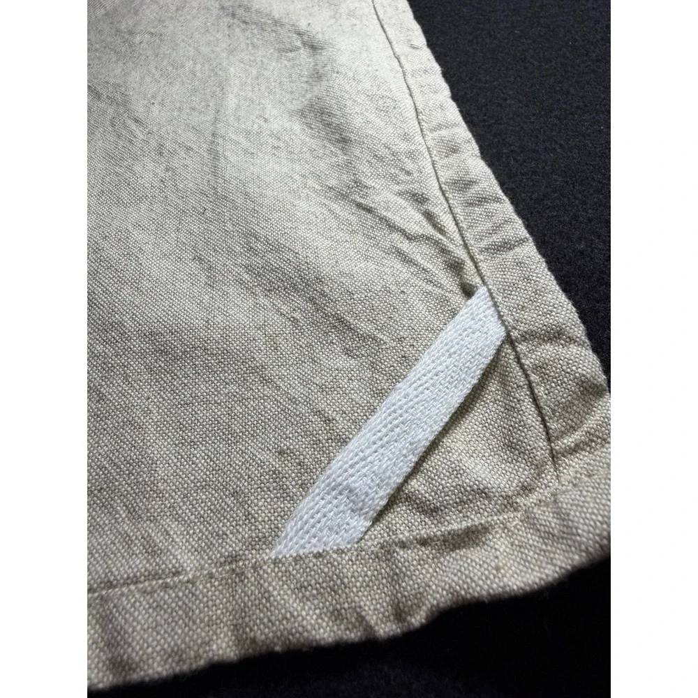 Thanksgiving Let's Get Stuffed Turkey Tea Towel Oatmeal Linen‎ Kitchen Decor
